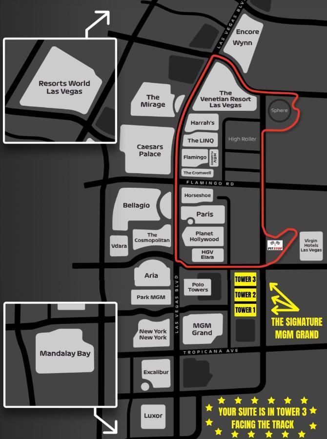 No Resort Fees-Mgm Stripview-Jacuzzi-Formula 1 Track View Las Vegas Extérieur photo
